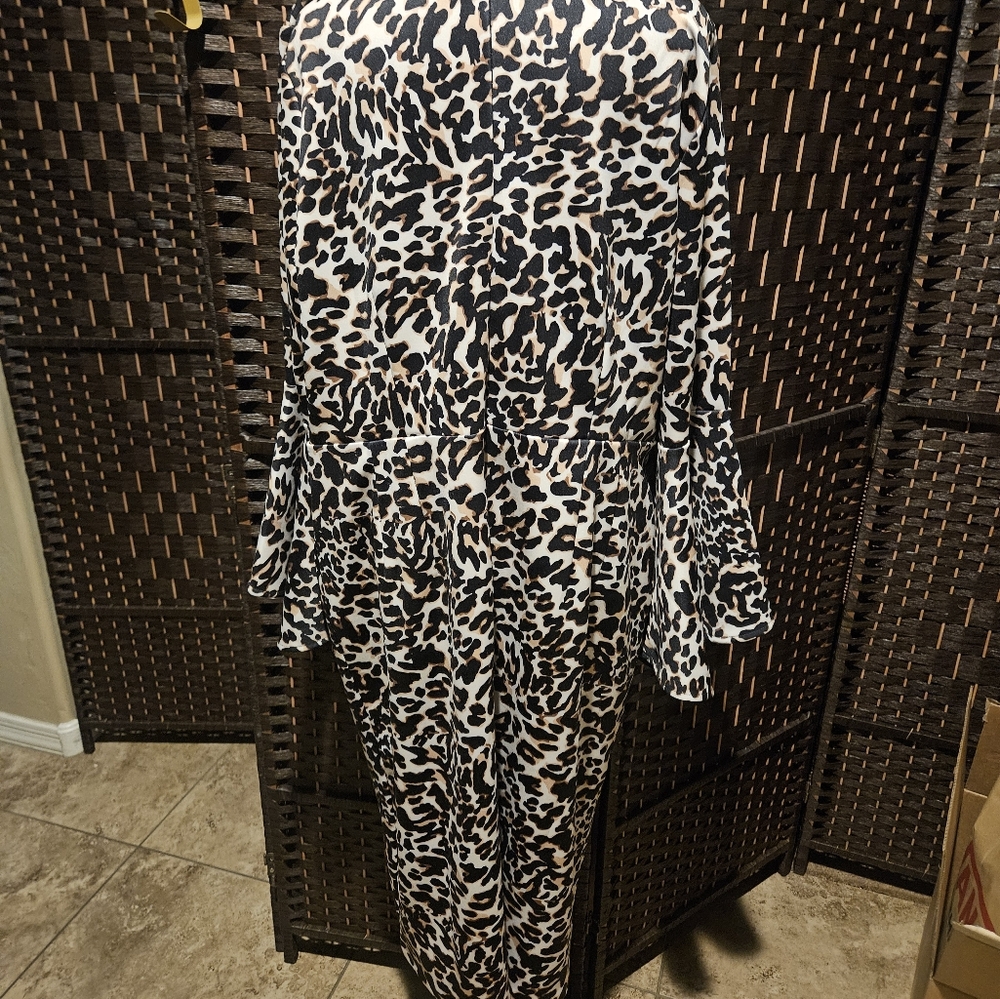 Eloquii animal print dress - Picture 3 of 5